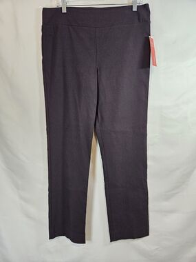 Margaret M Straight-Leg Pants Slimming Black